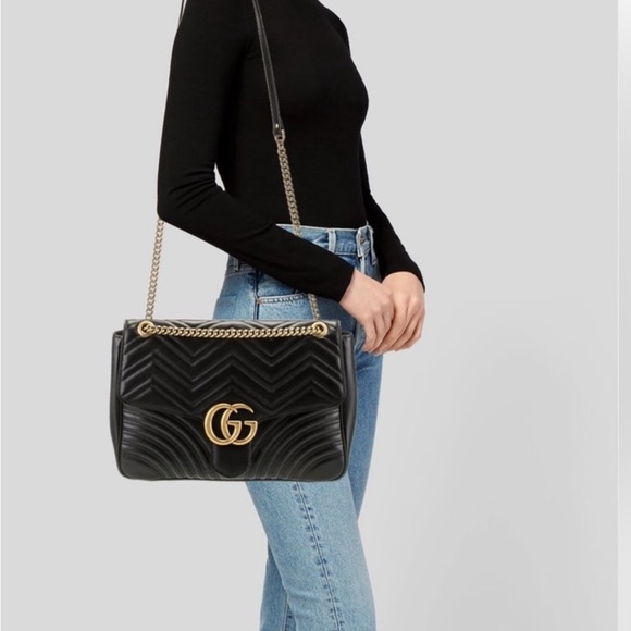 Large Gucci Marmont Bag - Picture 2 of 13